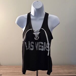 Black Las Vegas Tank Top